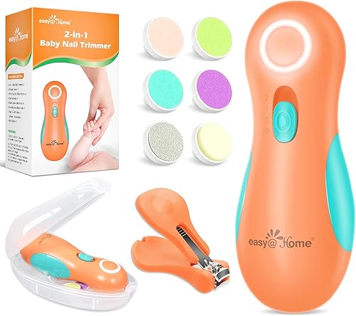 Cortadora eléctrica de uñas para bebé kit de cortaúñas