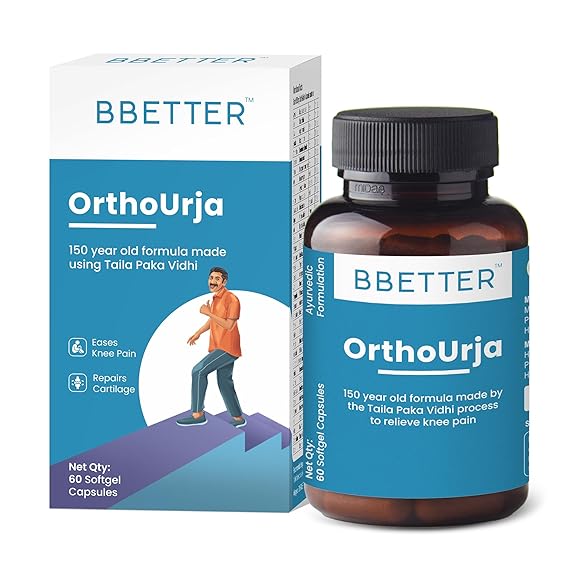 BBETTER OrthoUrja -Ayurvedic Knee Pain, Joint Pain & BBETTER OrthoUrja -Ayurvedic Knee Pain, Joint Pain &