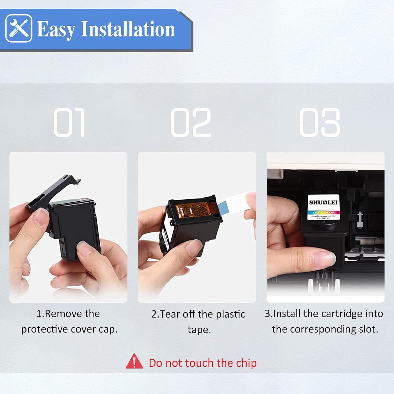 67XL Black Ink Cartridge Replacement for HP Ink 67 for HP67 HP67XL 67XXL use with for HP DeskJet 4155e Ink Cartridges Deskjet 2755e Ink Cartridges 4155 2700 Envy 6055 6000 Printer 67XL Black 2-Pack