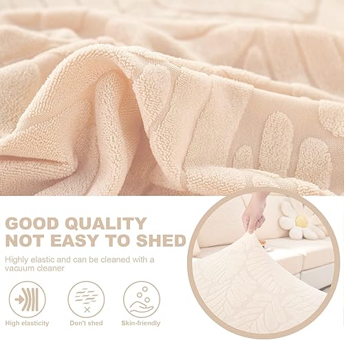 Miniatura 3 de Funda universal resistente al desgaste, fundas de cojín elásticas de repuesto para sofá, fundas de sofá antideslizantes en forma de L, funda para