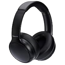 Panasonic M600B, Cuffie Wireless con Hybrid ANC, Modello Over-Ear Girevole, Bluetooth 5.3, Microfono Integrato, Fino a 65 Ore di Riproduzione, XBS Deep, USB-C, Nero
