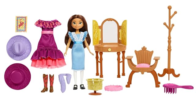 Foto 5 de 6 de Spirit Ático de Lucky Set de juego con muñeca de juguete y accesorios de moda (Mattel GXF54)