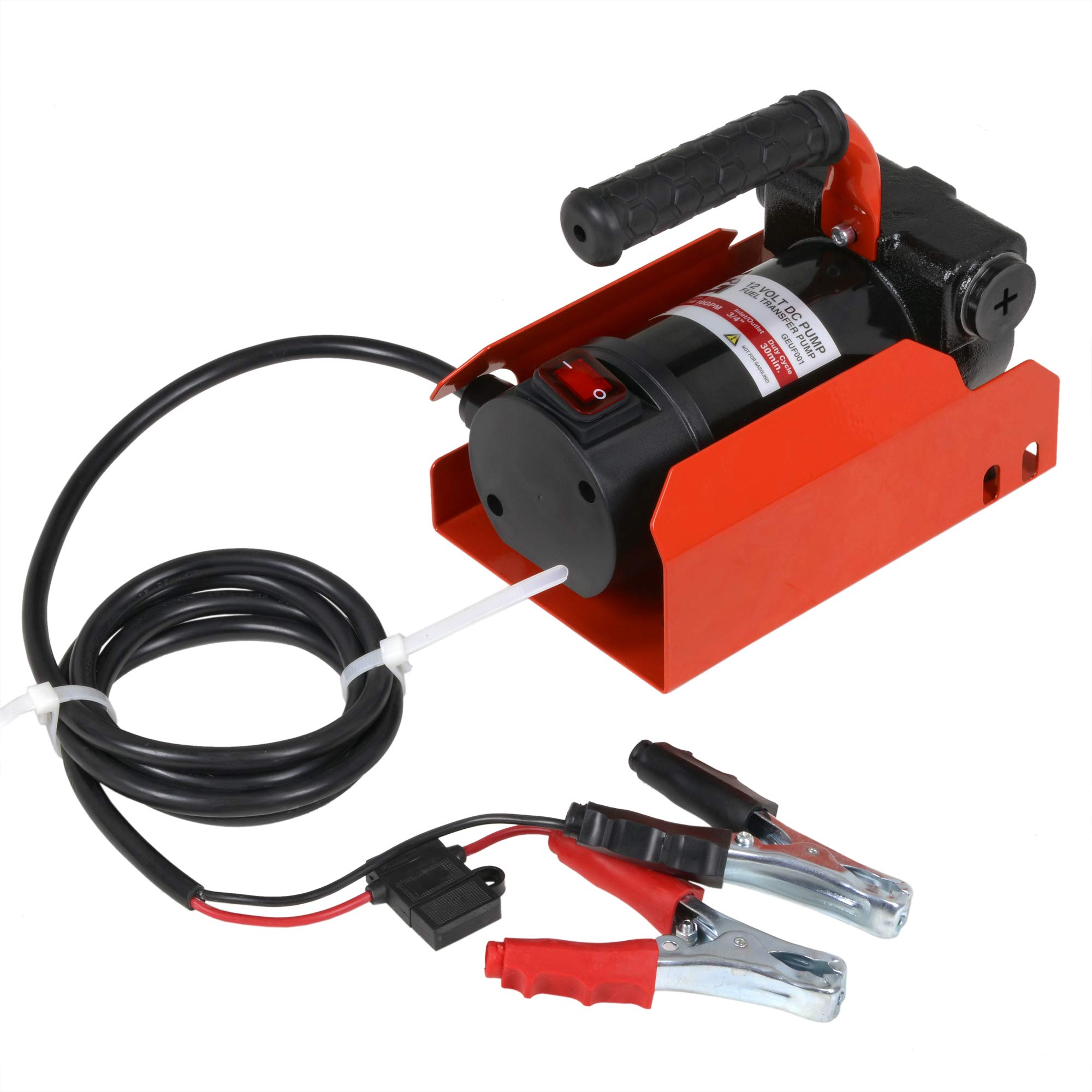 G Kit pompa di alimentazione carburante diesel Portatile 40LPM DC 12V Incluso tubo di aspirazione e filtro di alimentazione manuale in alluminio per ugelli (non per benzina)