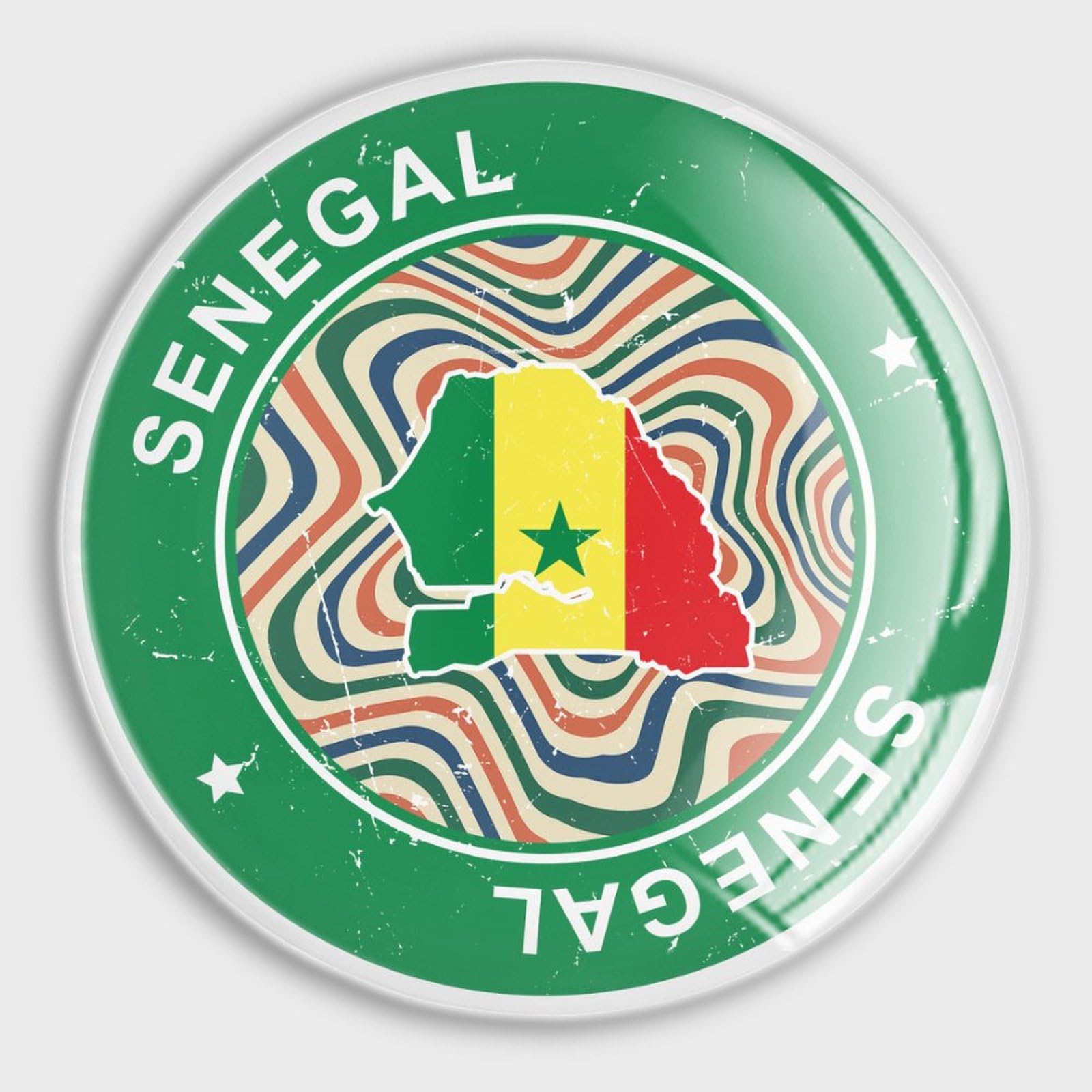 Aimant magnétique Sénégal pour décorer la cuisine et la salle de classe
