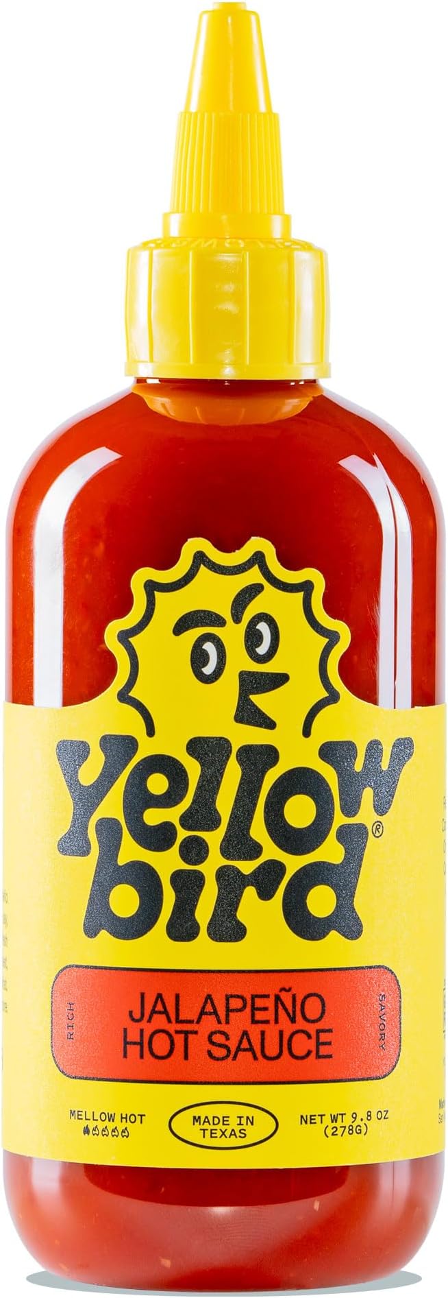 YELLOWBIRD SAUCE Jalapeno Sauce, 9.8 OZ