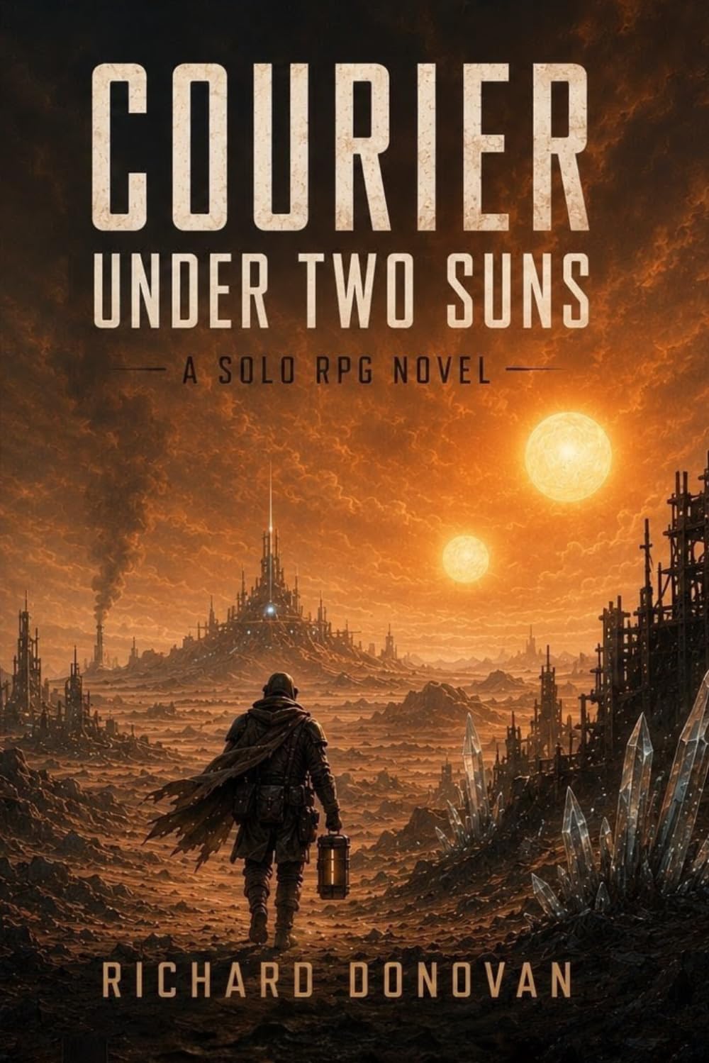 Courier Under Two Suns: A Solo RPG Novel