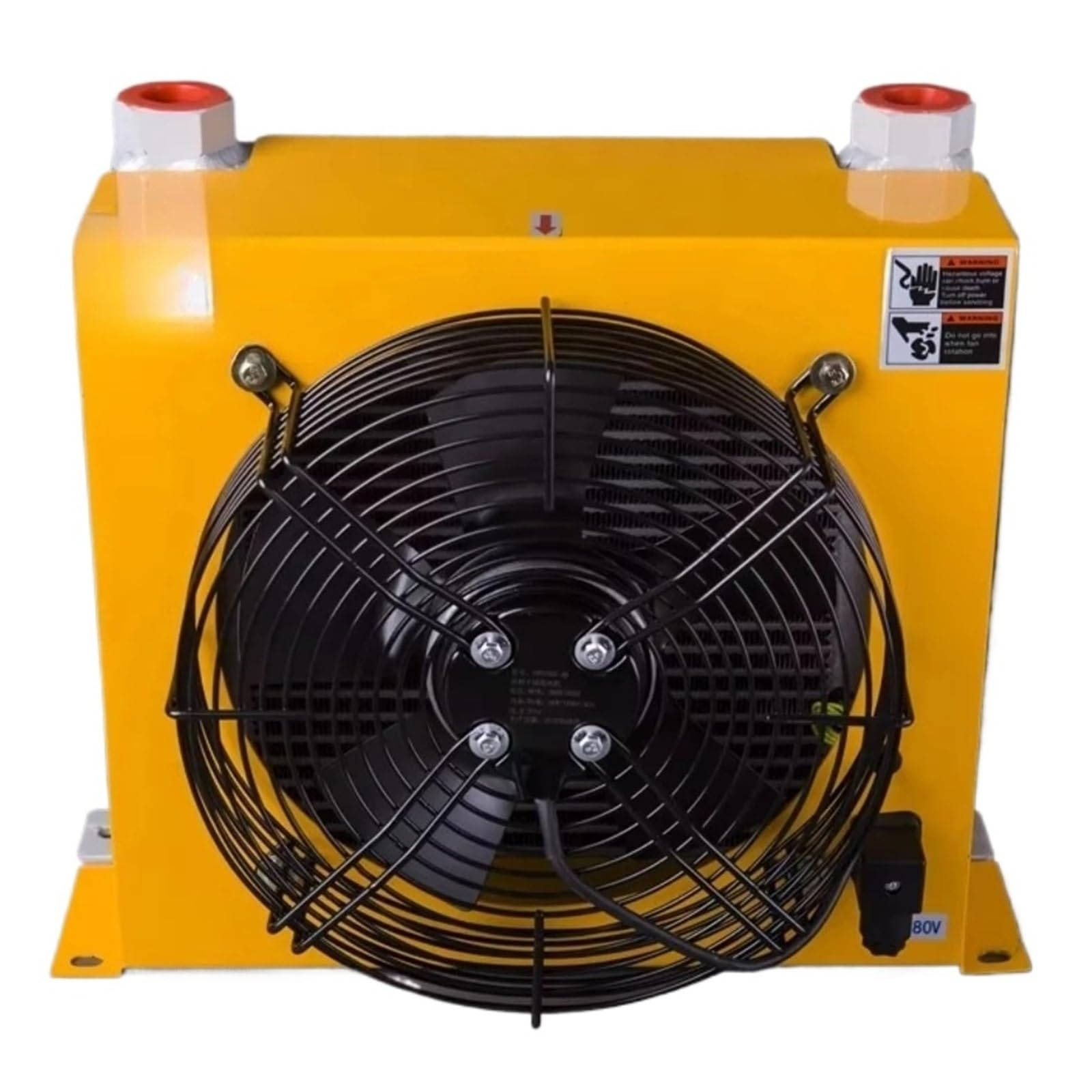 AH1012T Radiatore olio idraulico in alluminio con scambiatore di calore con scambiatore di calore in lega di alluminio idraulico da 100 l/min Operazione stabile