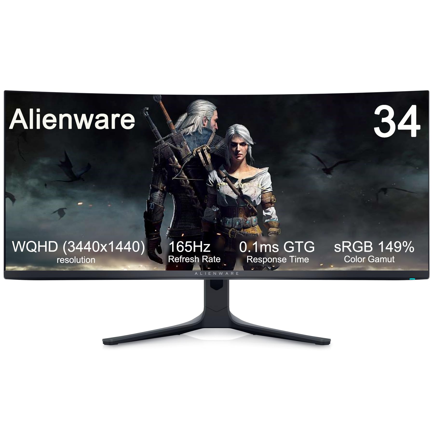 Amazon.com: Dell Alienware 34 Curved QD-OLED Gaming Monitor