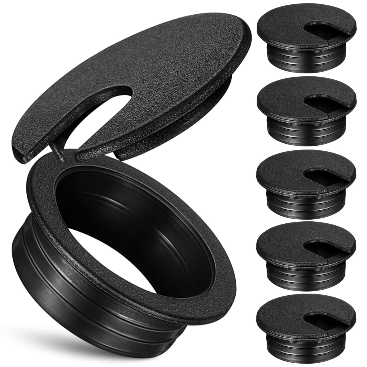 Amazon.co.jp: KESYOO 配線孔キャップ 配線カバー ケーブルカバー