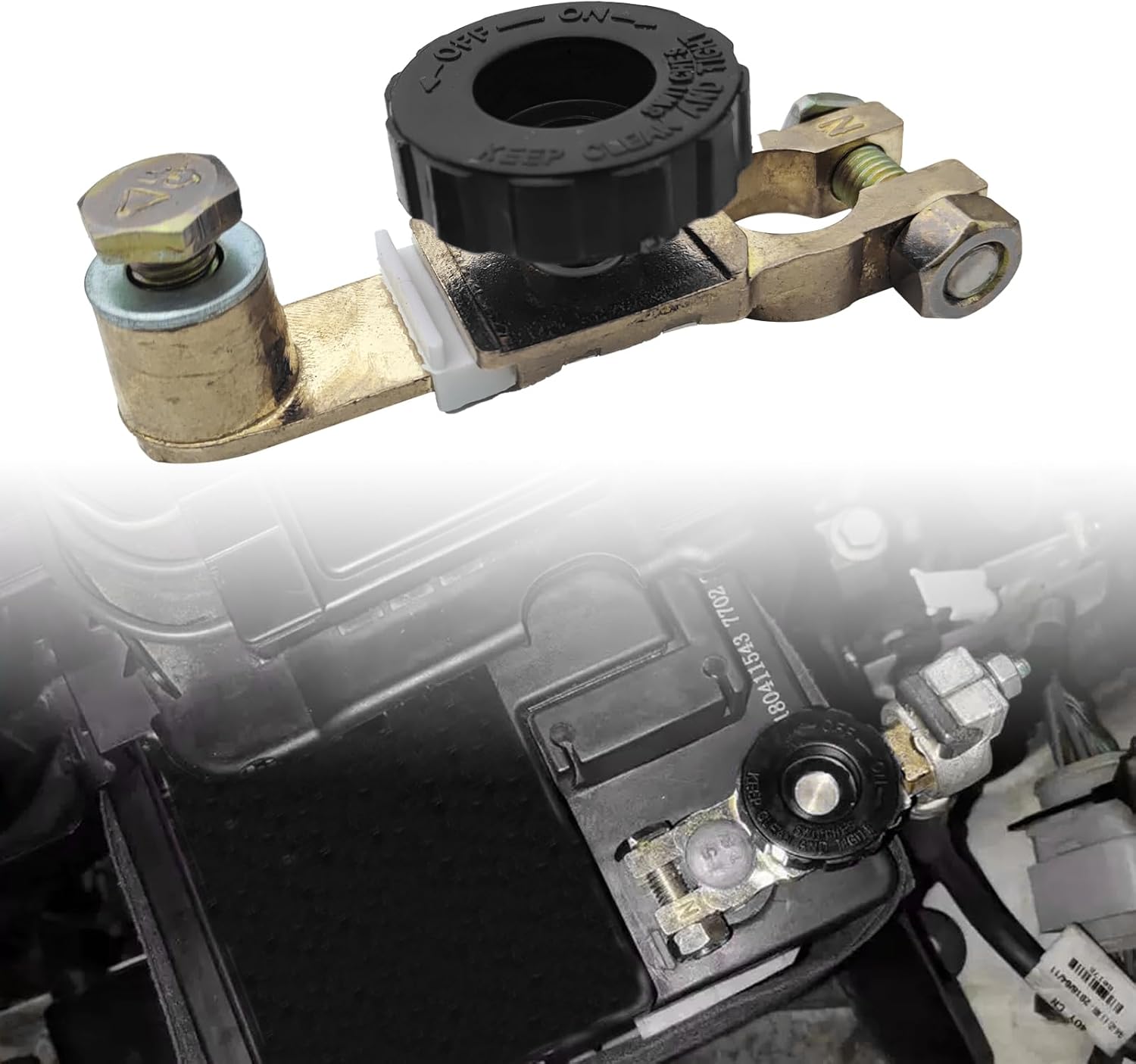 Quick Disconnect Battery Cut Off Switch Top Post Battery