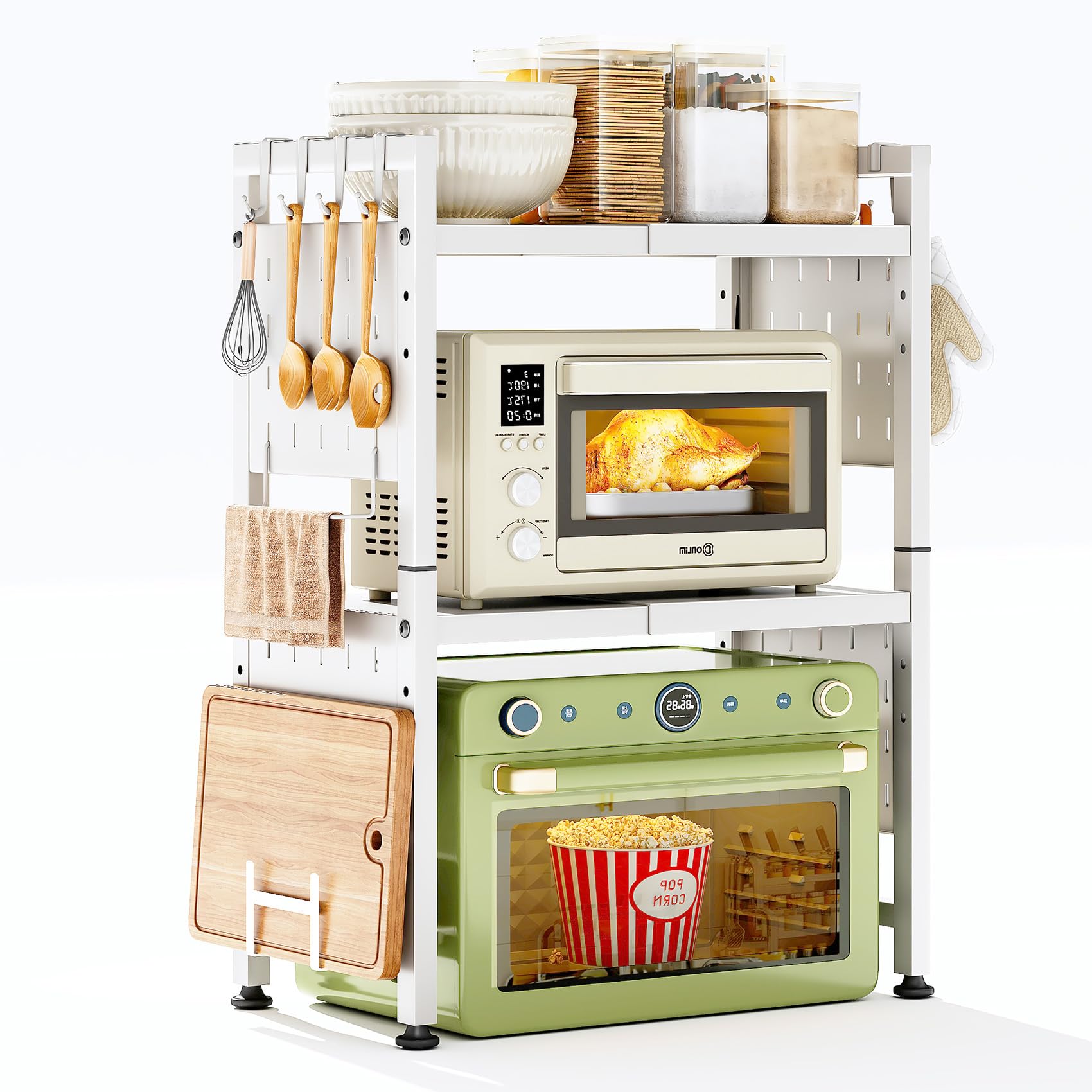 Ripiano Frigorifero Griglia Per Forno Universale Con Manico – Ripiano Estensibile Per Cottura, Tostatura E Cottura Al Forno Ricambi Forno Ariston - Foto 2