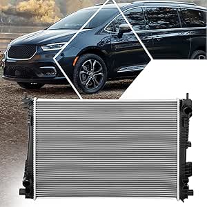 Amazon.com: DPI-13641 Factory Style 1-Row Aluminum Core Cooling ...