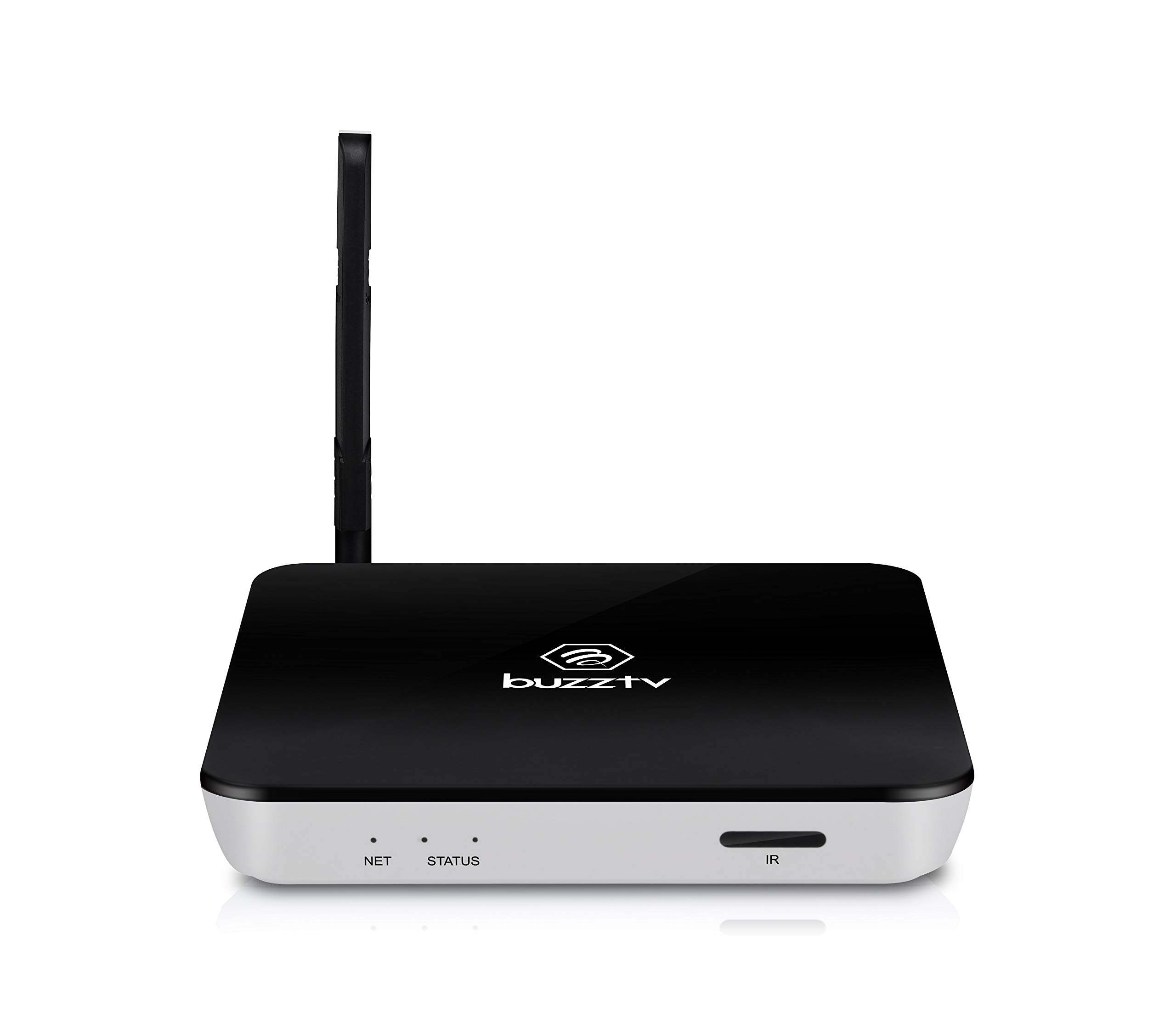 Buzztv XPL3000 Platinum ( Black / Silver ) Android Nougat 7.1.2 HD 4K Quad CORE 2GB RAM