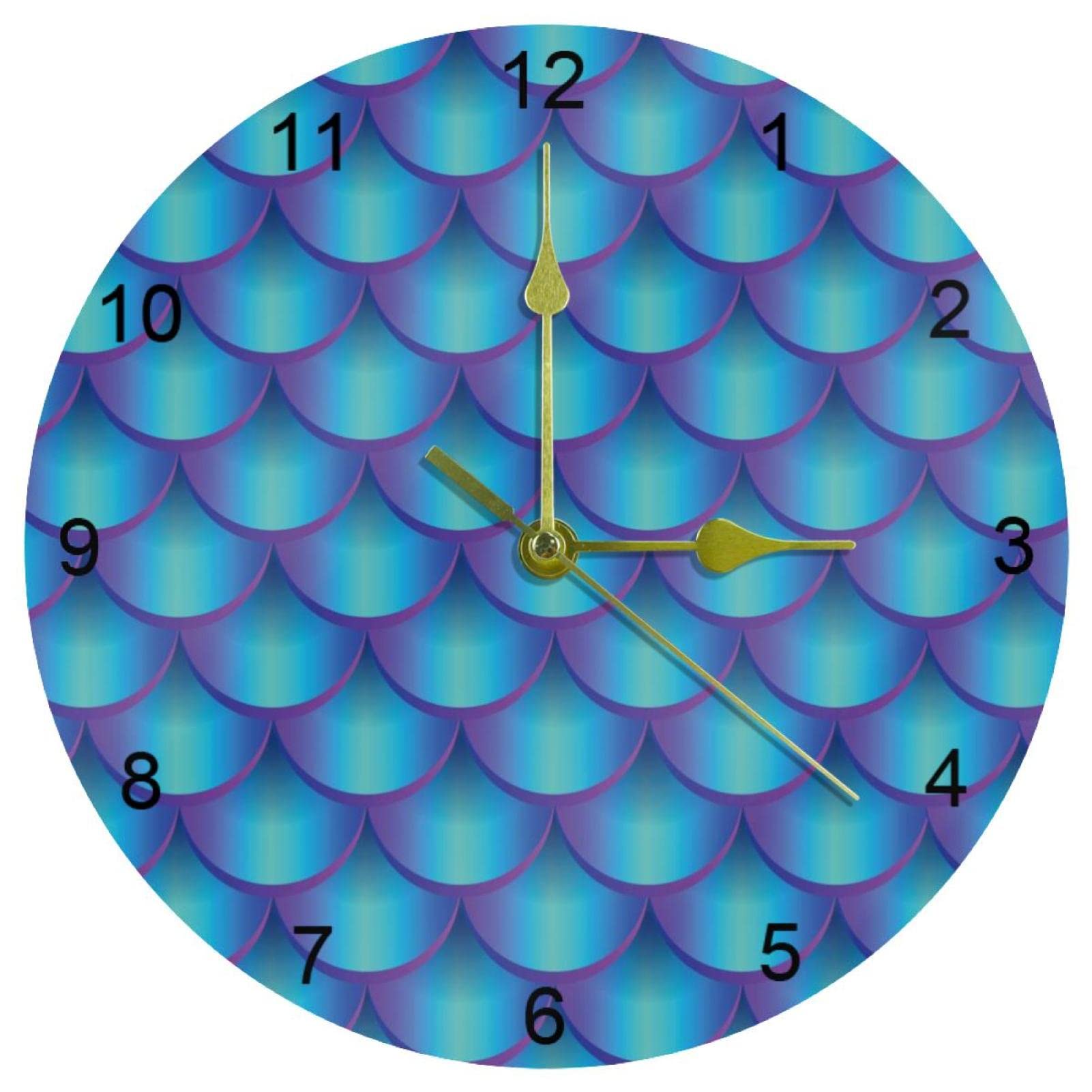 Horloge murale silencieuse pour décorer la cuisine et le salon familial