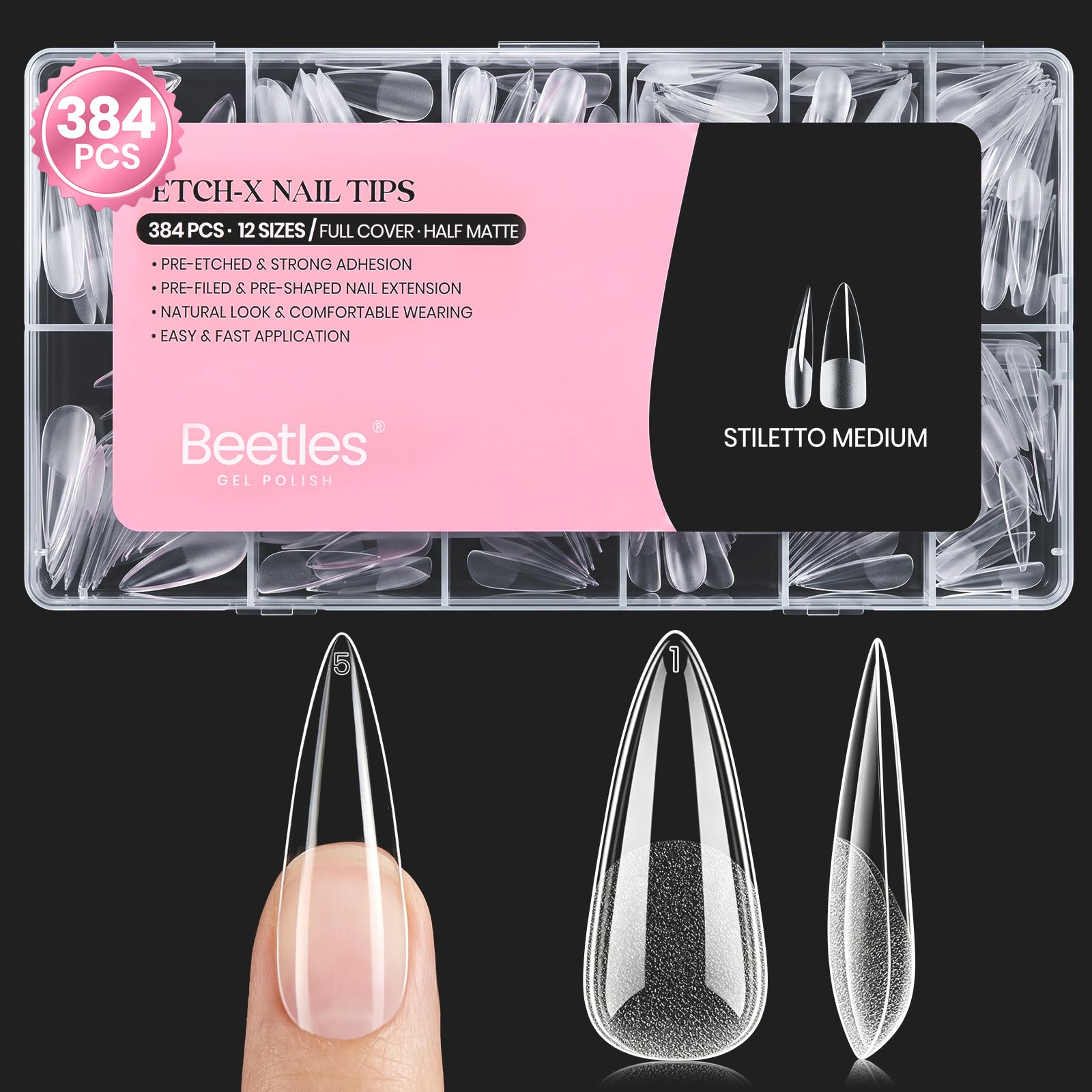 Beetles Gel Nail Glue Kit - Extend & Decorate Nails -23