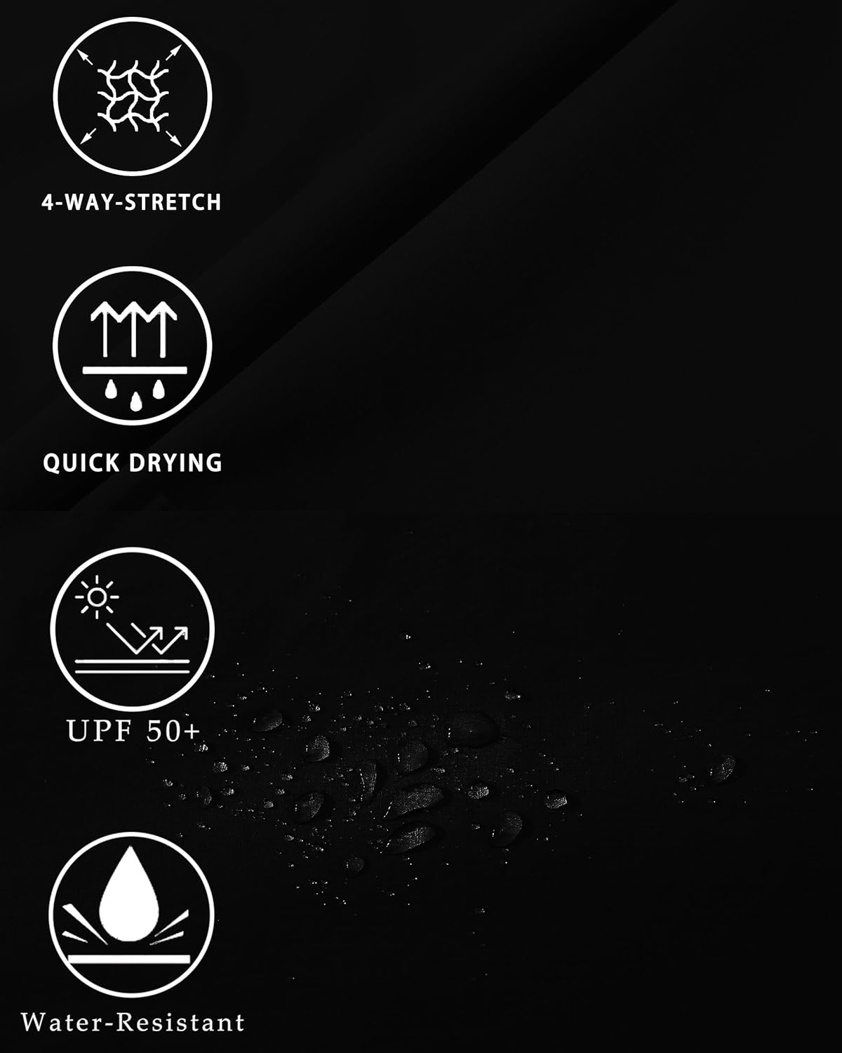 Men's Cargo Work Hiking Shorts Lightweight Quick Dry Waterproof Outdoor Golf Shorts for Men Fishing Travel Camping - Image 3