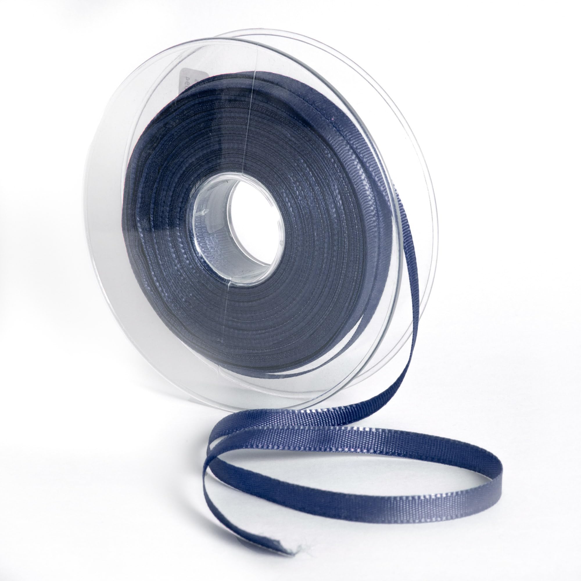 New 6mm Notary Ribbon 50m Reels (26 Colours) (Navy) — image 1