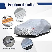 Vista 3 de Kayme Funda para Automóvil de 6 Capas Ajuste Personalizado para Mazda Miata MX-5 MX5 (1990-2025) Impermeable Todo Clima para Automóviles, Cubierta