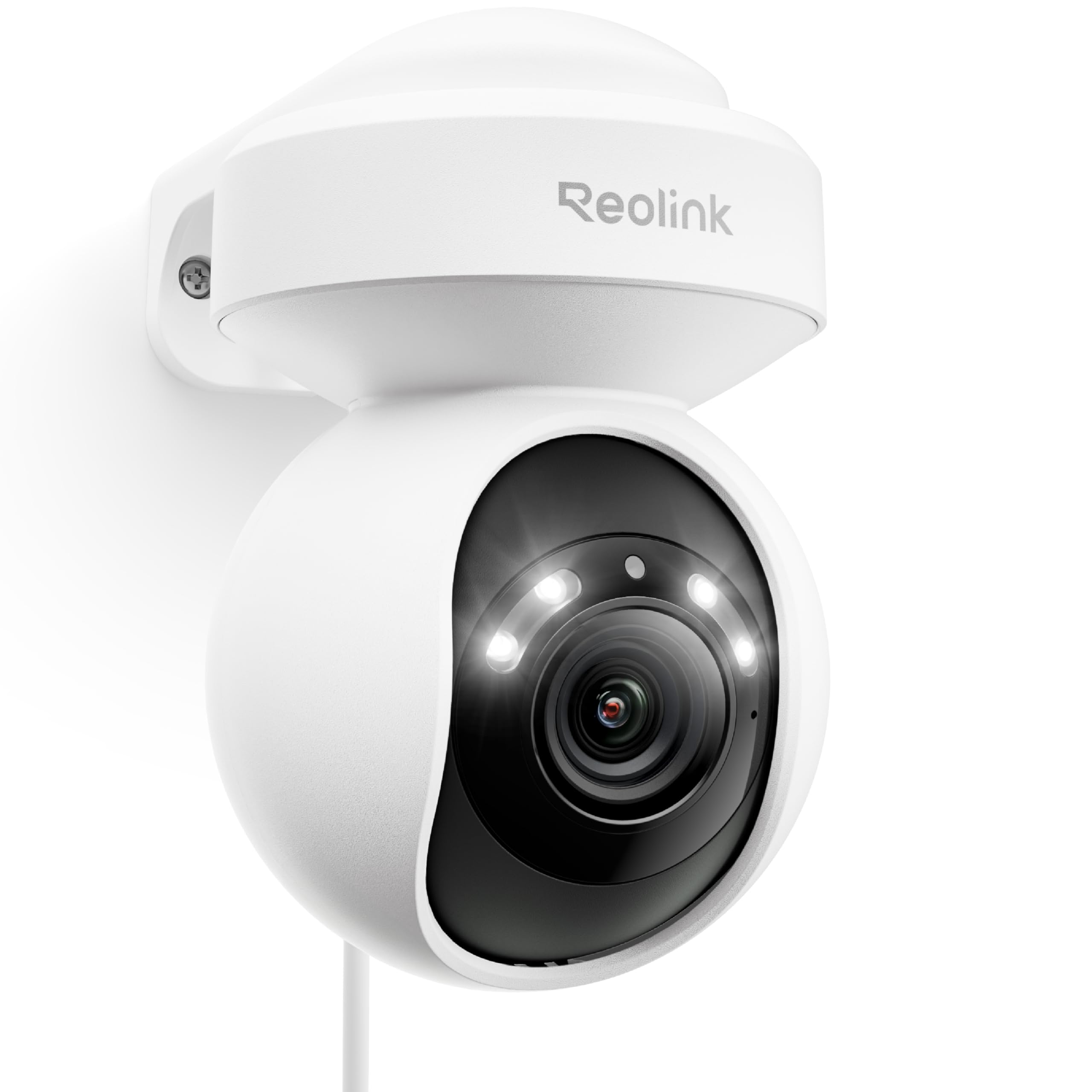 REOLINK 4K Outdoor Security Camera, PTZ Camera for Home Security, Wi-Fi 6 New Technology, Motion Tracking Person/Vehicle/Pet Detection, 3X Optical Zoom, Motion Spotlight, Local Storage, E1 Outdoor Pro