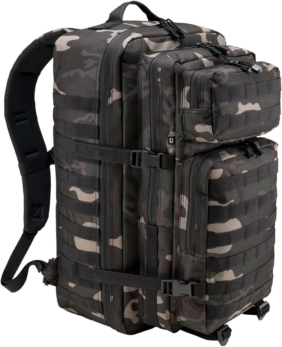 Brandit US Cooper XL Rucksack Mens Large Tactical Military Dark Camo