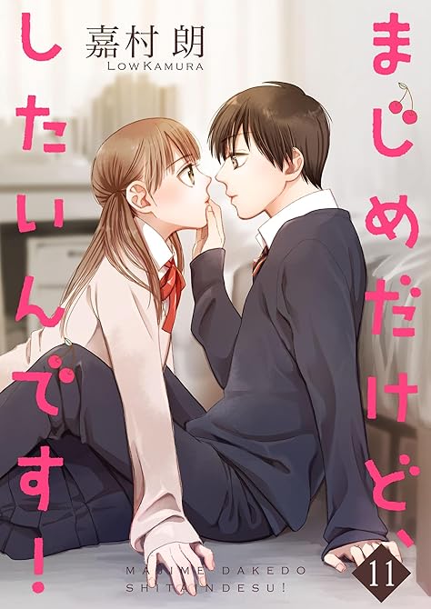 『まじめだけど、したいんです！【合冊版】 11』の表紙イラスト 電子書籍 漫画