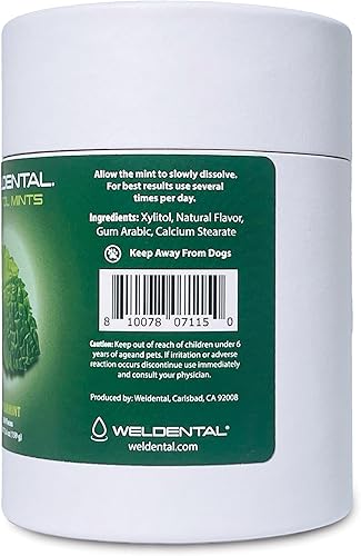Miniatura 3 de Mentas de xilitol en embalaje sin plástico, 300 unidades de menta verde