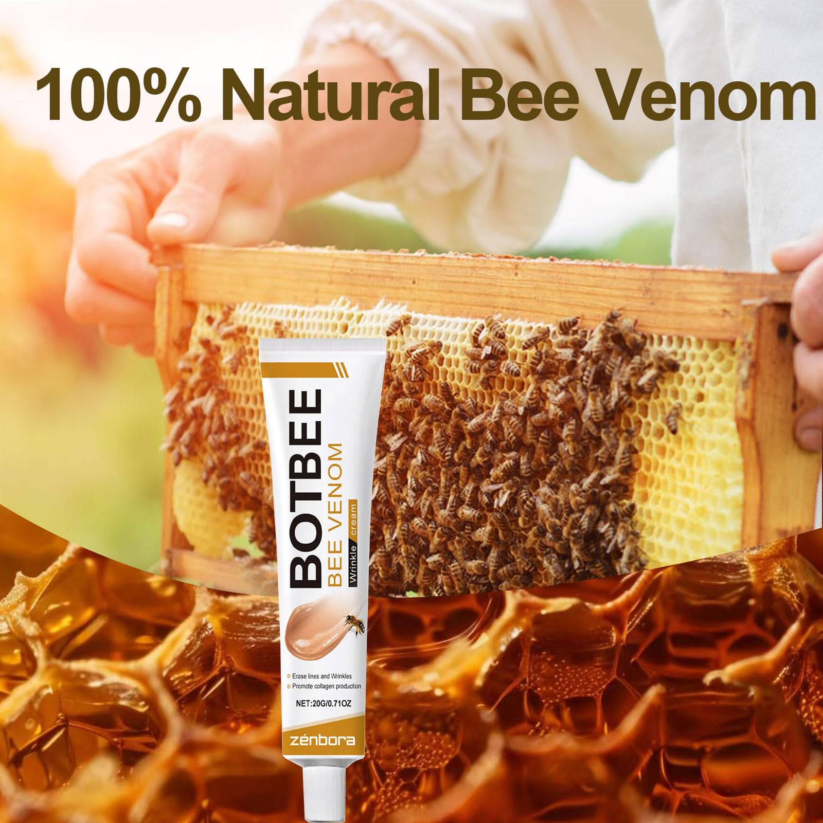Amazon.com: Zenbora 2 Pack Bee Venom Cream for Lifting & Firming