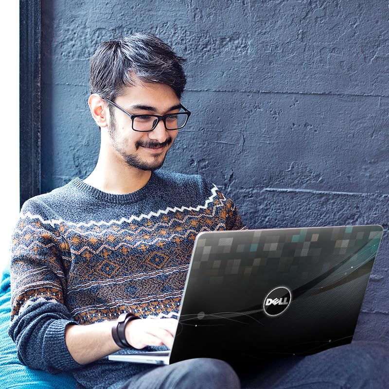 Image of Galaxsia DSGN 352 Full Body Laptop Skin Bubble-Free| Laminated & Removable | HD Quality Sticker for Laptops Upto 15.6 Inches Compatible with DELL