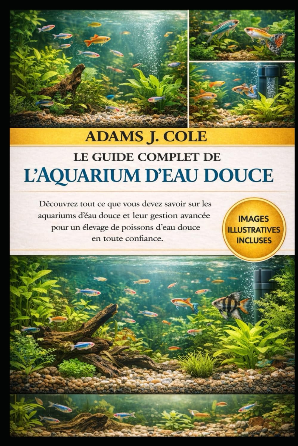 LE GUIDE COMPLET DE L'AQUARIUM D'EAU DOUCE: Découvrez tout ce que vous devez savoir sur les aquariums d'eau douce et leur gestion avancée pour un élevage de poissons d'eau douce en toute confiance.