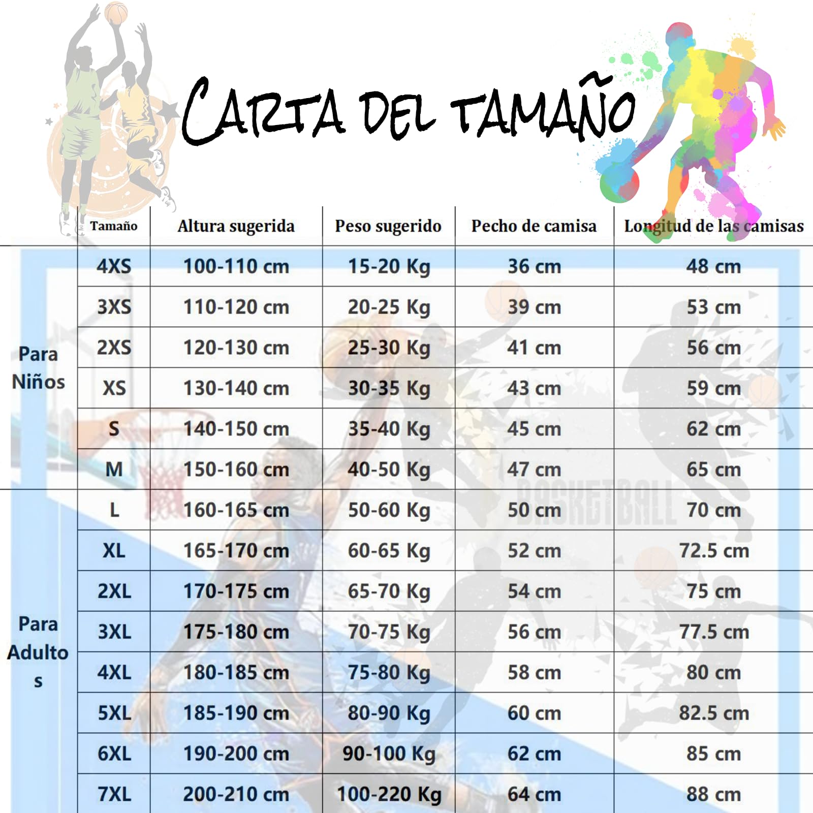 Personalizar Equipación Baloncesto de Niño y Adultos Camiseta de Baloncesto Personalizada