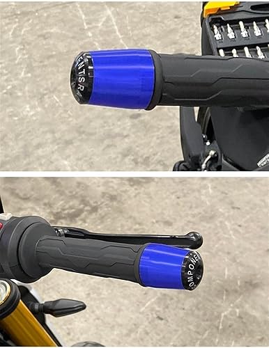 Miniatura 4 de for Y&AMAHA FZ150I FZ-150i 2013-2016 2017 2018 2019 2020 2021 78'' 22mm Motorcycle Handlebar Grips Ends Handle Bar End Cap Plug