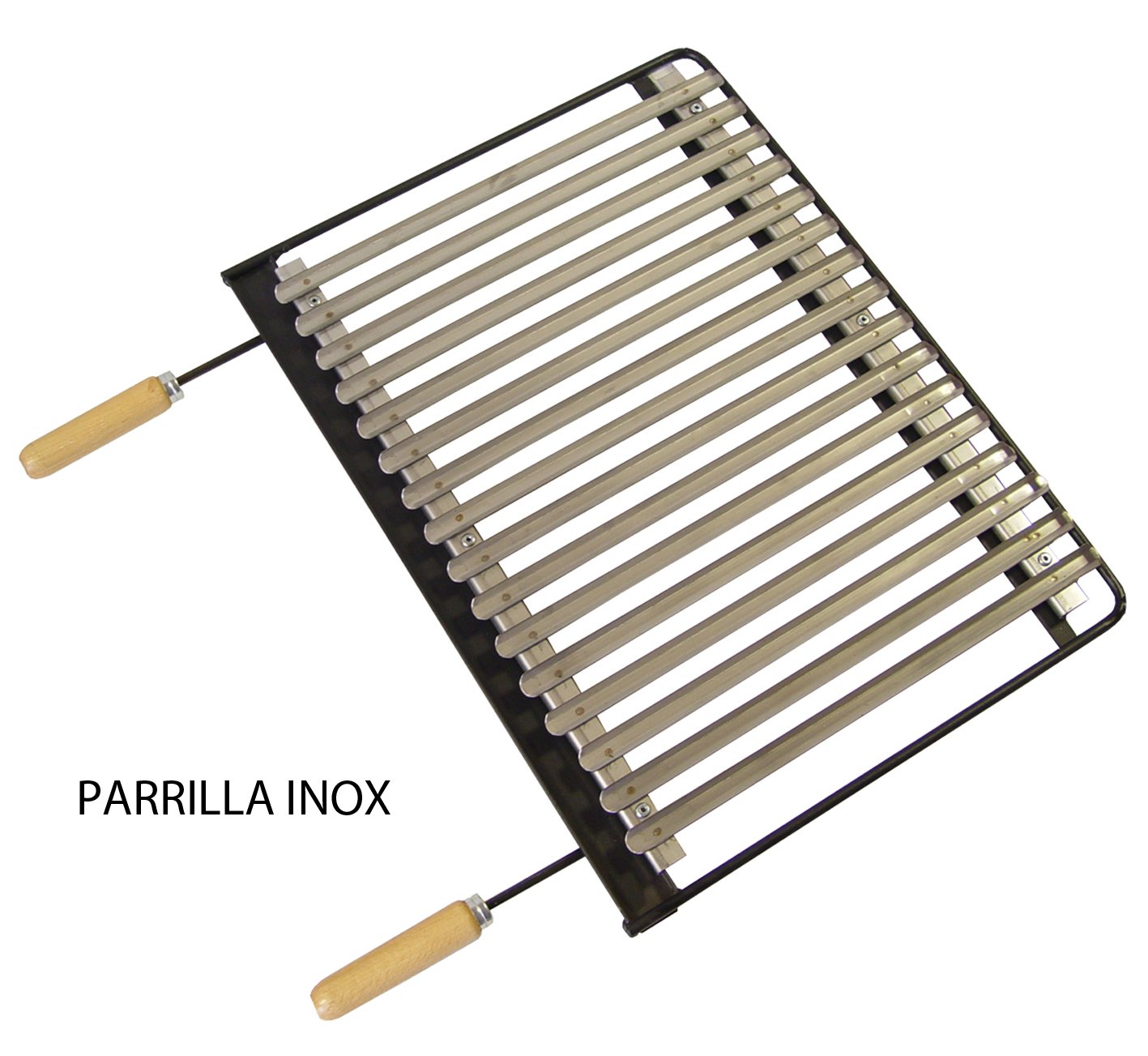 IMEX EL ZORRO 71561 - Barbacoa Chim.Completa c/Bandeja Chapa 61x40x204 cms.