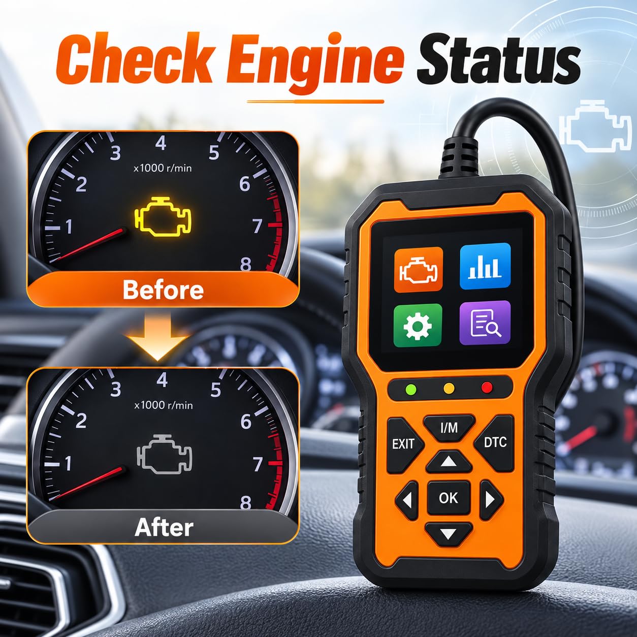 Scanner Diagnostico OBD2 per Beetle Convertible 2013–2019