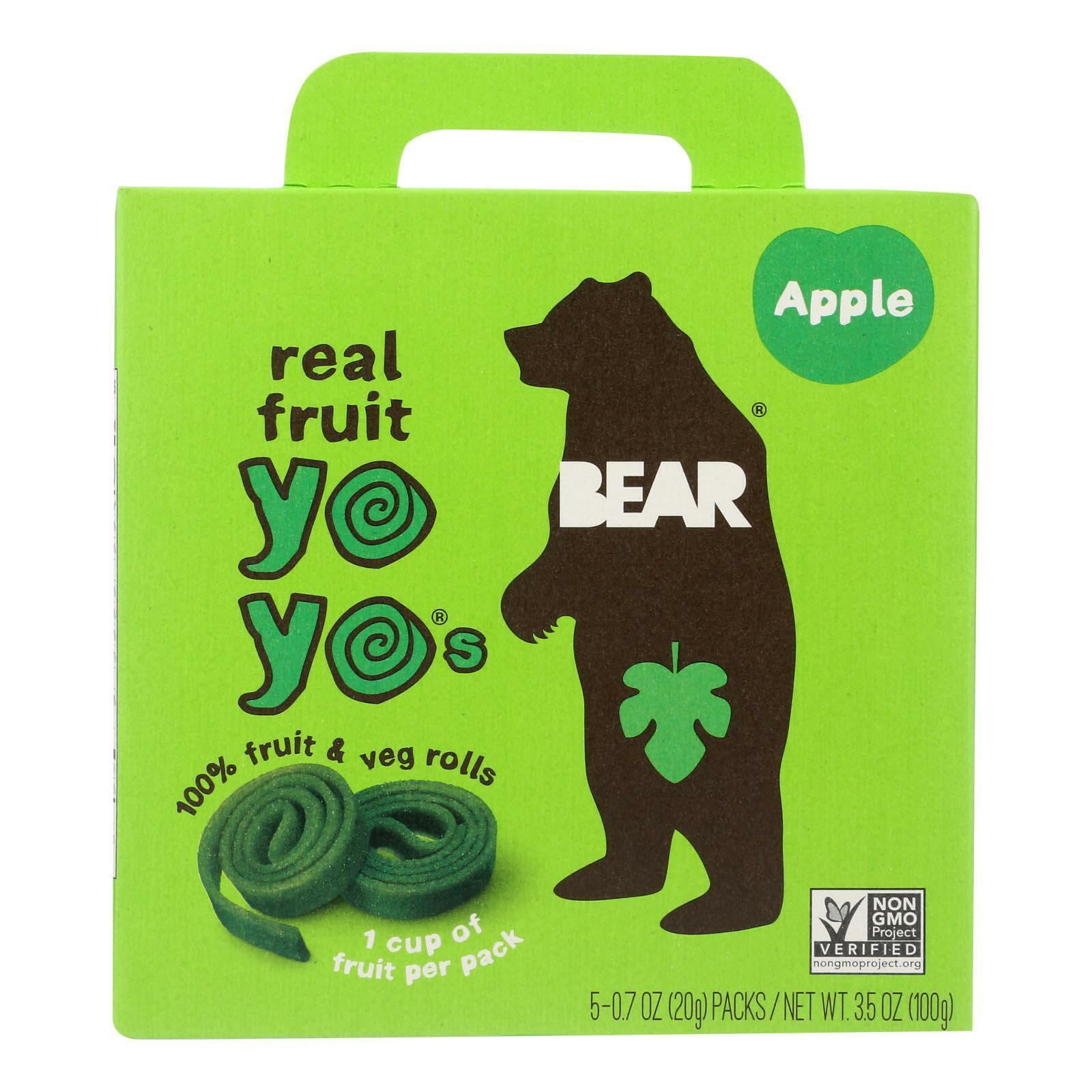 Generic B.ear Y.oyo Fruit Roll Apple 3.5 oz (Pack of 6)