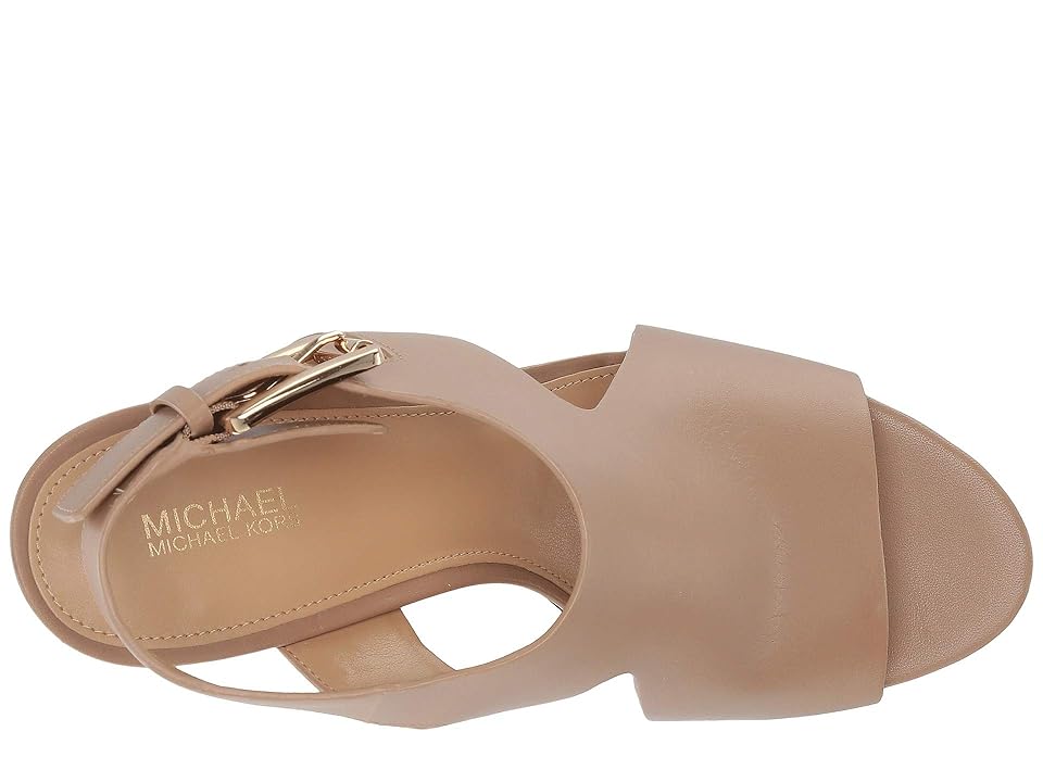 

MICHAEL Michael Kors Josephine Wedge (Sahara) Women's Shoes, Orange