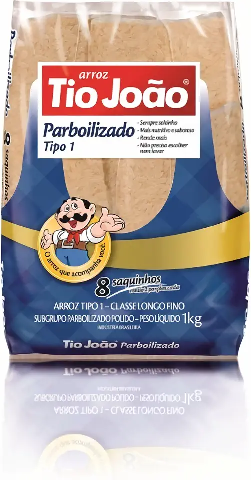 Arroz Parboilizado Tipo 1 1kg Soltinho Nutritivo E Prático