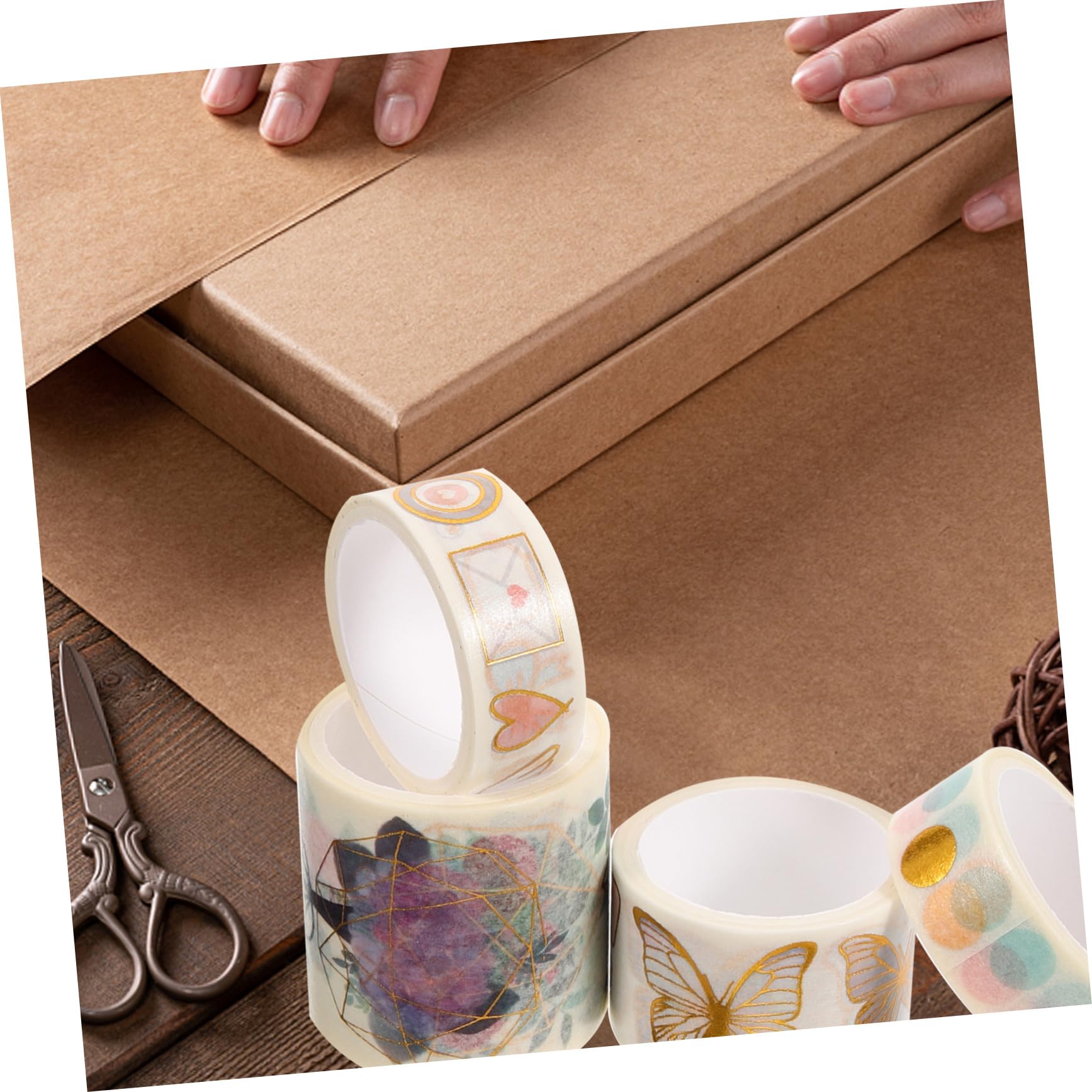 SOLUSTRE 36rollos Cinta Washi De Japones para Manualidades y Accesorios para Planificación Diseño Elegante y
