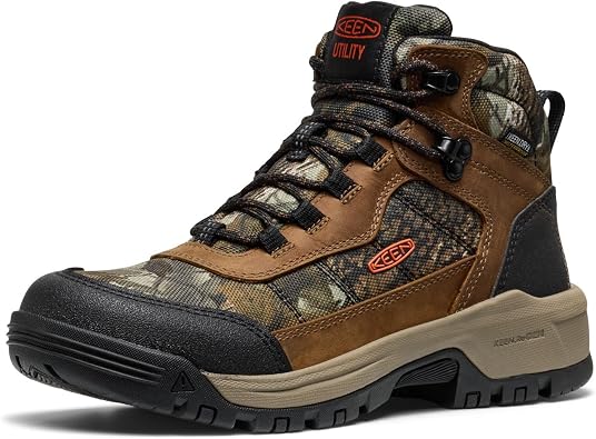 KEEN Utility Skokie Waterproof Work Boot Soft Toe