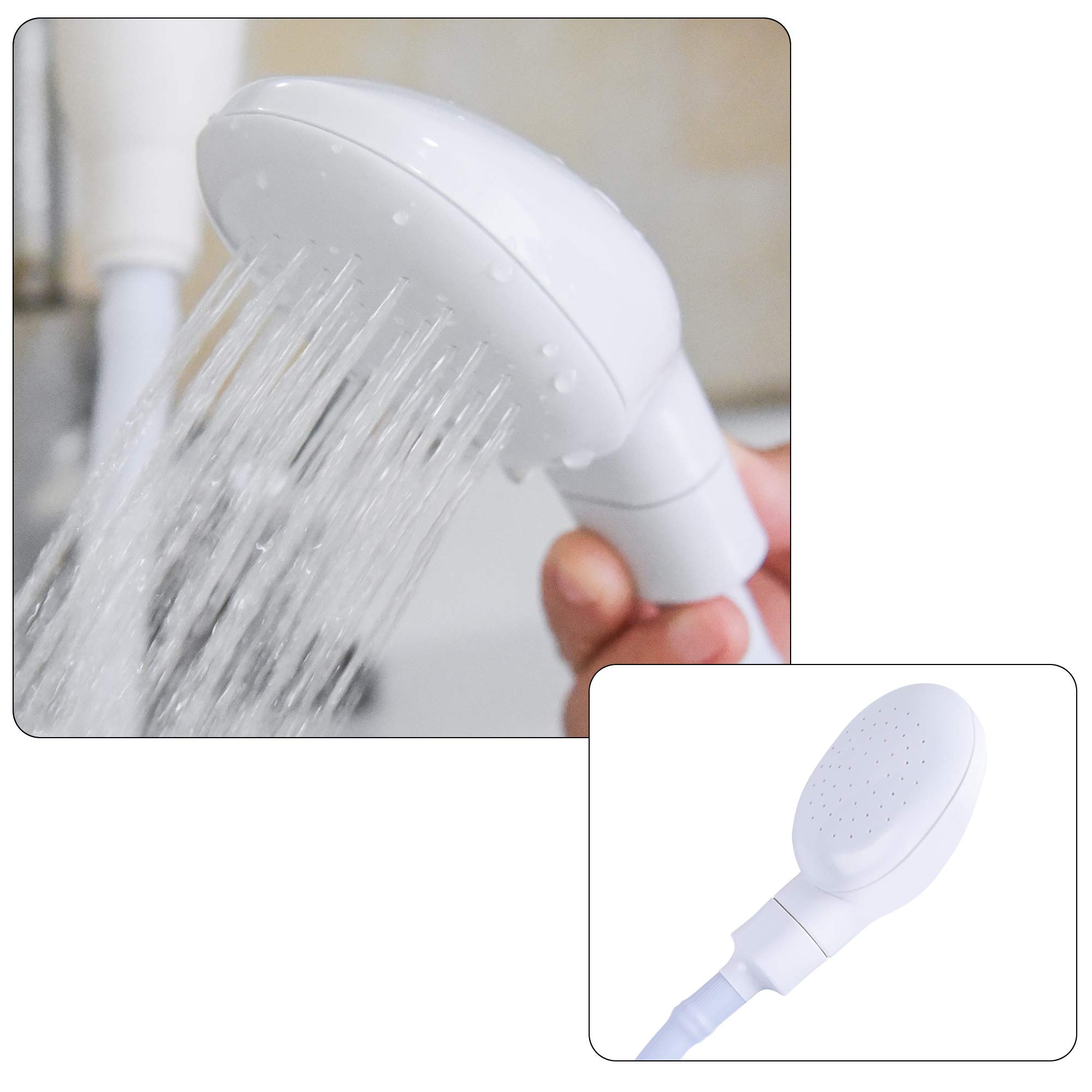 Besmon Pet Shower Sprayer For Bathtub Tub Spout Shower Sprayer Slip On Shower Hose Shower Attachment For Tub Faucet Dog Sprayer Shower Attachment Sink Sprayer Attachment Portable Shower Head Buy Online In United Arab Emirates At Desertcart Ae