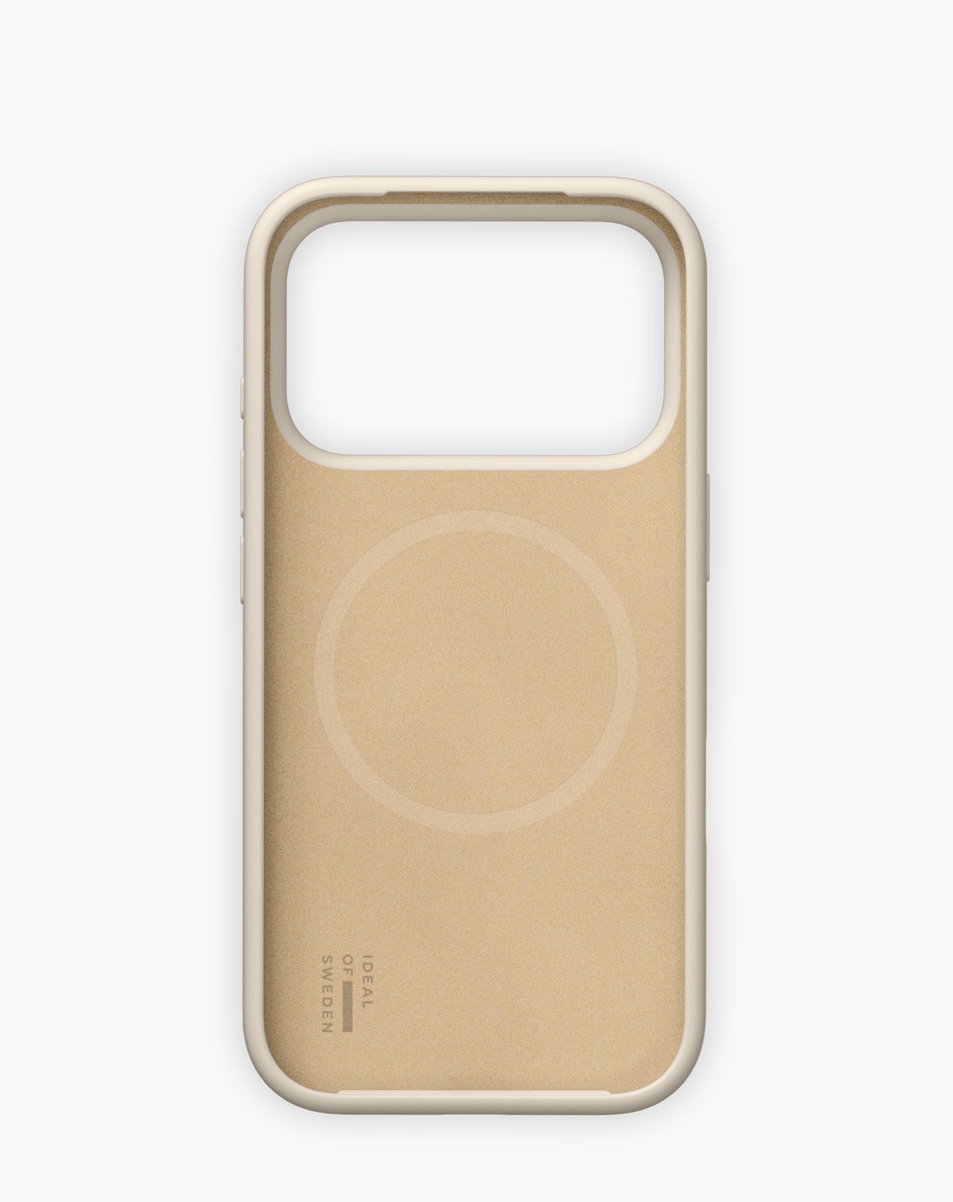 IDEAL OF SWEDEN Silicone Case MagSafe iPhone 17 Pro Cloud Dancer