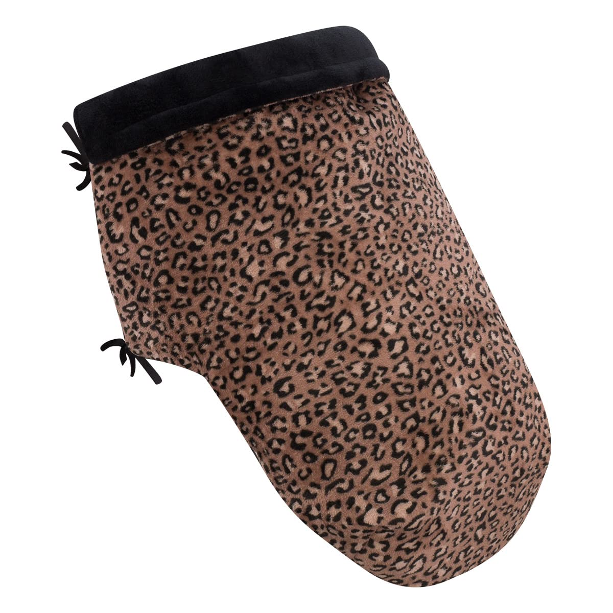 JYOKO KIDS Saco Cubrepiés de Invierno Compatible con Portabebés, Sillas de Coche y Cochecitos de Paseo | Polar Teddy Extra Suave | Hecho en España (Animal Print, Polar Teddy - 80 Cm)