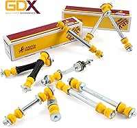 Vista 9 de Metrix Premium Chassis Parts GDX - Barra estabilizadora de barra estabilizadora delantera para Dodge Ram 1500 RWD 94-01, Ram 2500 RWD 94-02, Ram