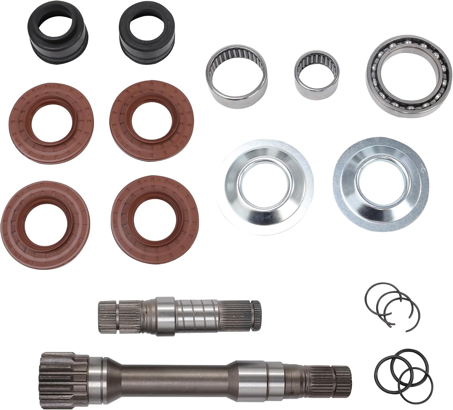 SLTY Right Front Differential Axle Intermediate Shaft Inner Shaft Kit Compatible with 2012-2022 Dodge Ram 1500 Inner Shaft Kit 68257420AF, 68257421AF, 68257422AF, 722N695BKA