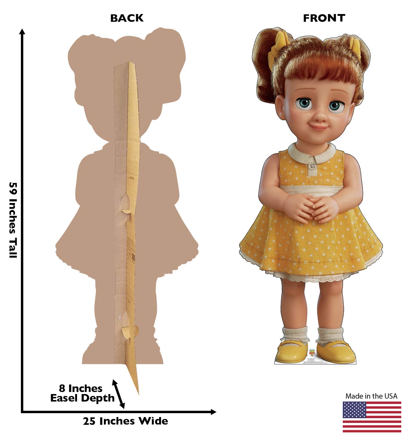Amazon.com: Cardboard People Gabby Gabby Cardboard Cutout - Toy