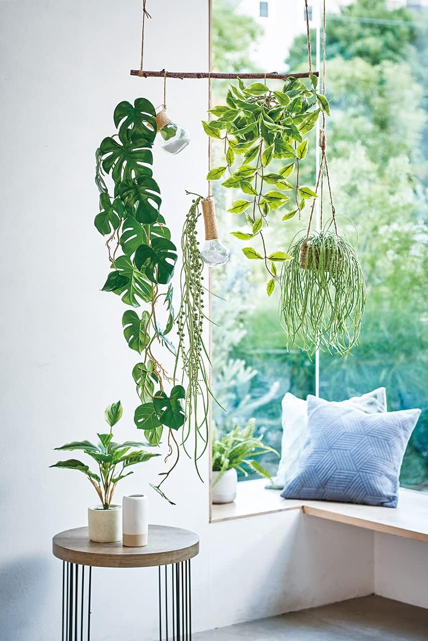 Tokyodo FG005107-zzz Artificial Flowers MAGIQ Angel Spanish Moss M Green L 28.7 inches (73 cm)