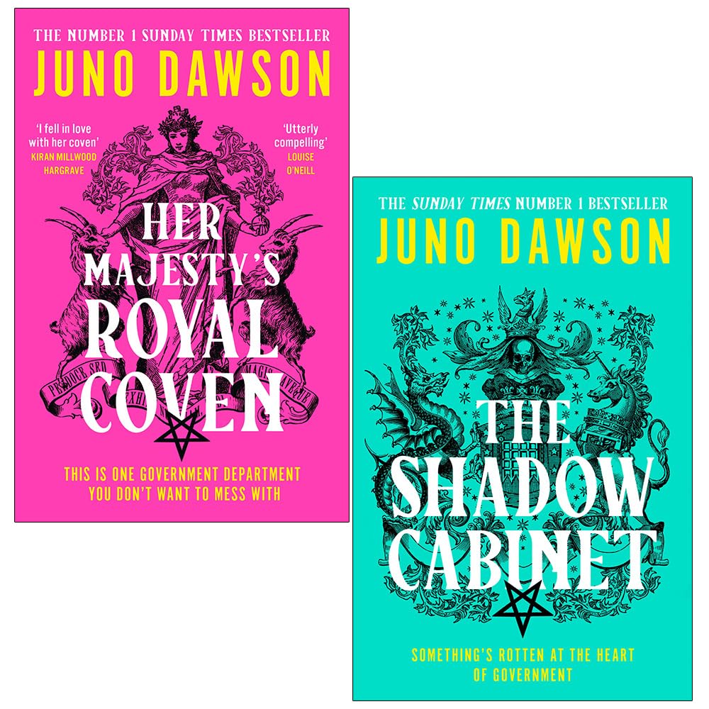 HMRC Trilogy Collection 2 Books Set By Juno Dawson (Her Majesty’s Royal Coven & [Hardcover] The Shadow Cabinet)