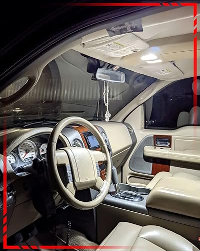 Miniatura 3 de Kit de luces LED para interiores de repuesto para Nissan Xterra 2005-2008 2009 2010 2011 2012 2013 2014 2015, bombillas blancas superbrillantes de