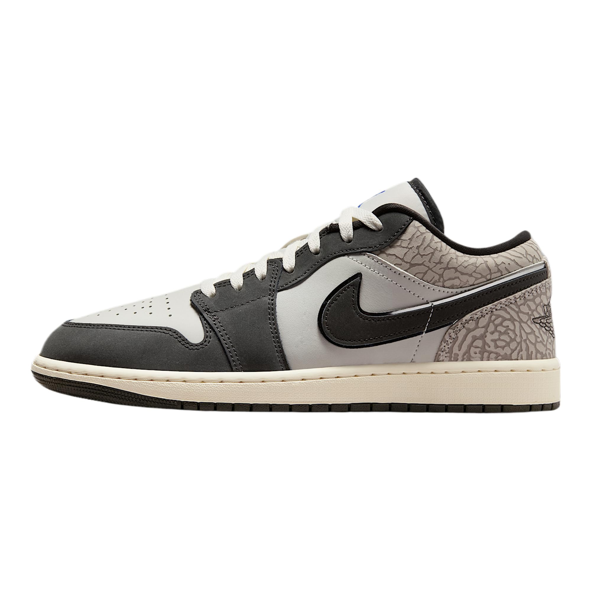 Air Jordan 1 Low SE Men's Shoes (Sail/Deep Pewter/Gamma Grey/Game Royal) 11