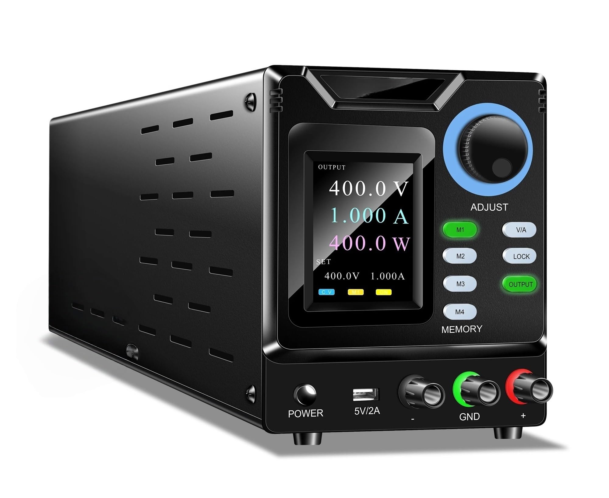Programowalny zasilacz sieciowy DC RS232/USB, regulowana i regulowana moc stołu (RS232-30V10A, AC 110V)