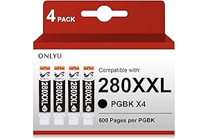 Onlyu Compatible Ink Cartridge for Canon 280 PGI-280 XXL Ink Cartridge